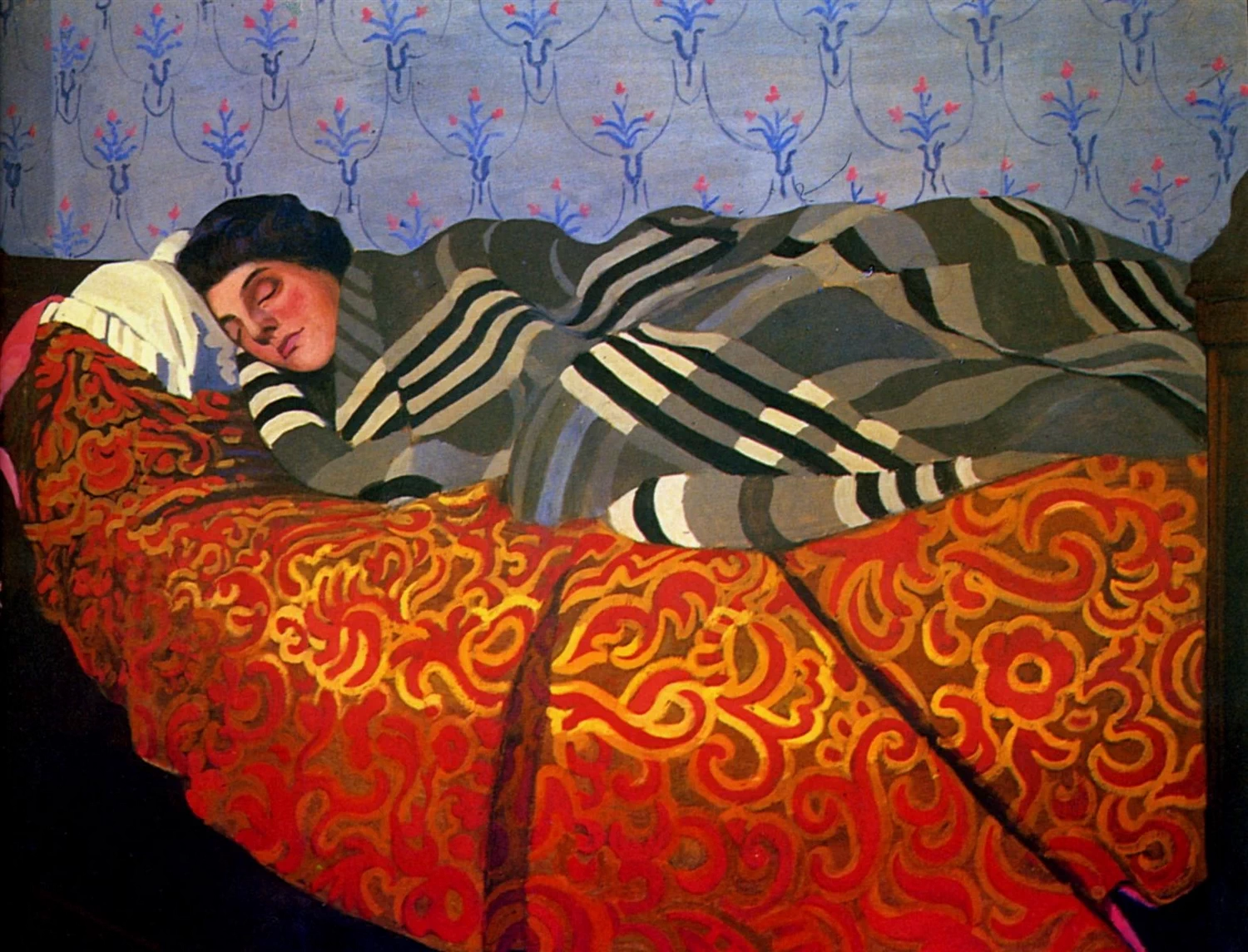 Félix Vallotton - 281, Donna sdraiata, addormentata